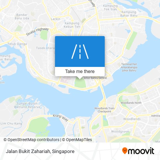 Jalan Bukit Zahariah map