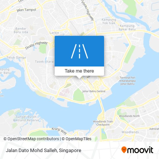 Jalan Dato Mohd Salleh map
