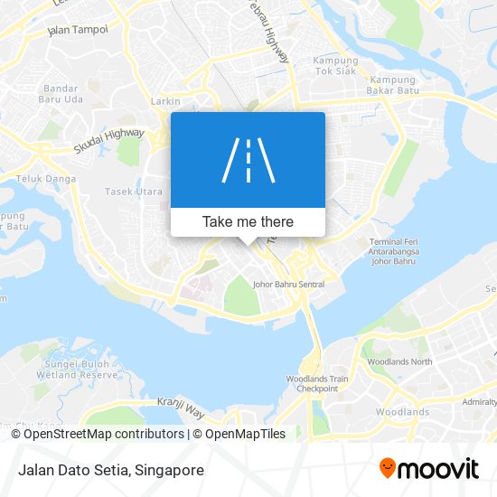 Jalan Dato Setia map