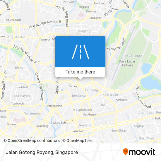 Jalan Gotong Royong map