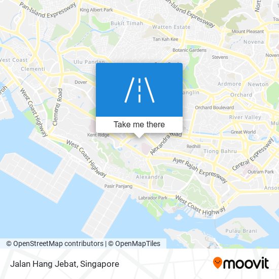 Jalan Hang Jebat地图