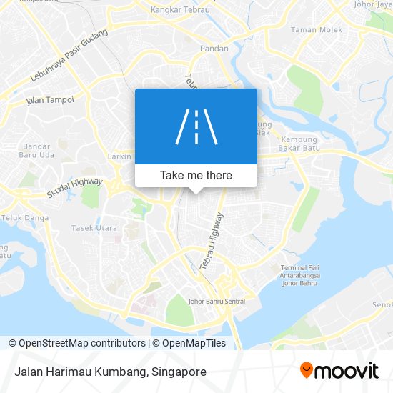 Jalan Harimau Kumbang map