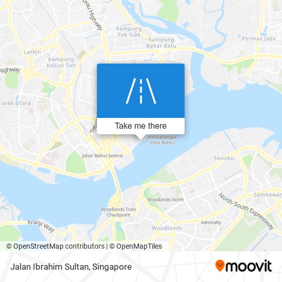 Jalan Ibrahim Sultan地图