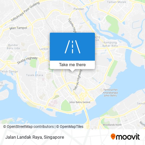 Jalan Landak Raya map