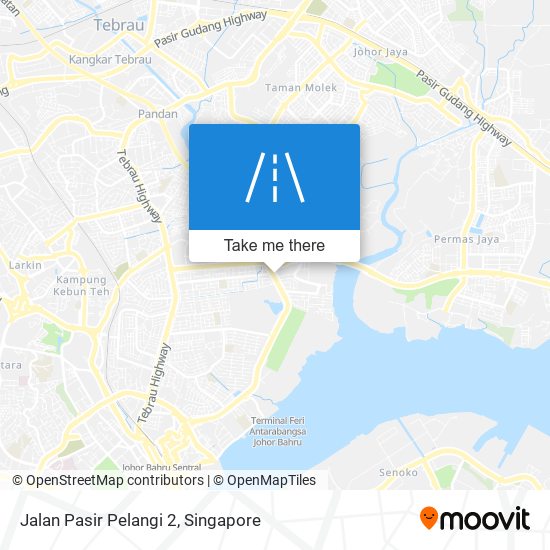 Jalan Pasir Pelangi 2地图