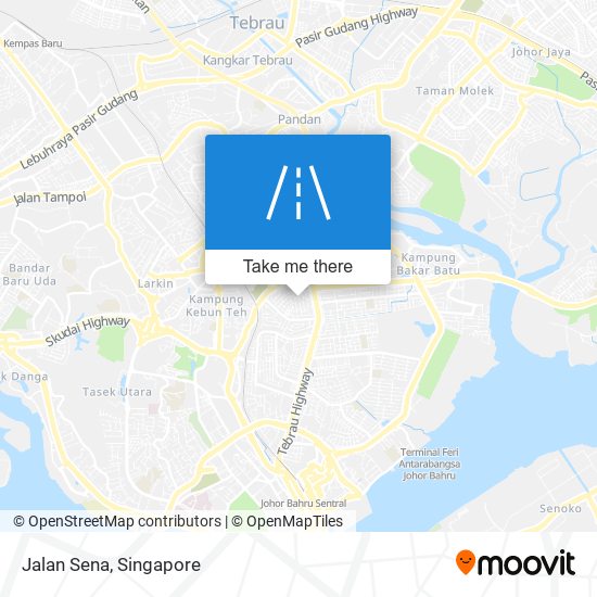 Jalan Sena地图