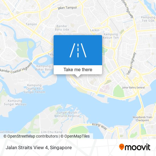 Jalan Straits View 4 map