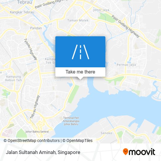 Jalan Sultanah Aminah地图