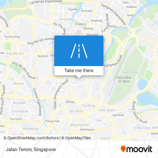 Jalan Tenon地图