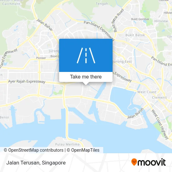 Jalan Terusan地图