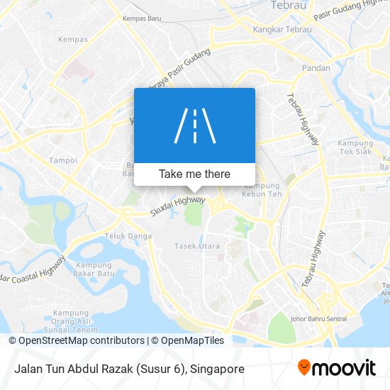 Jalan Tun Abdul Razak (Susur 6) map