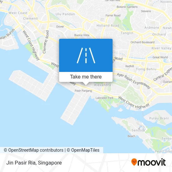 Jin Pasir Ria地图