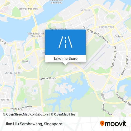 Jlan Ulu Sembawang map