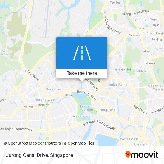Jurong Canal Drive map