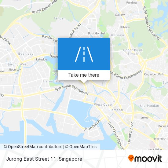 Jurong East Street 11 map