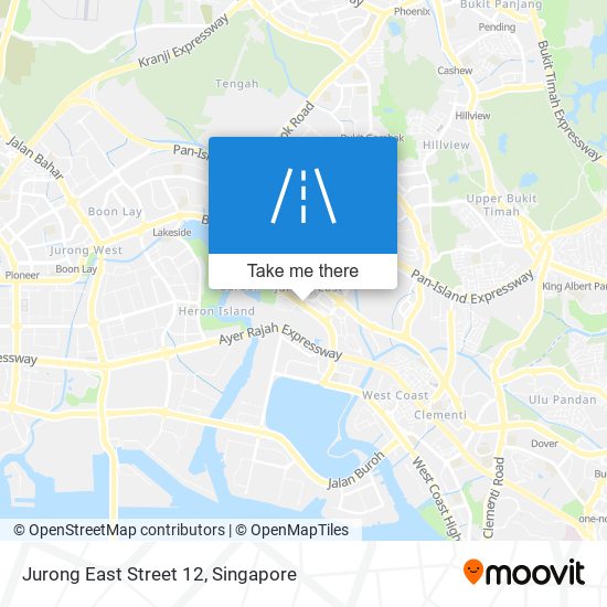 Jurong East Street 12 map