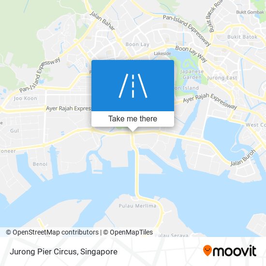 Jurong Pier Circus map