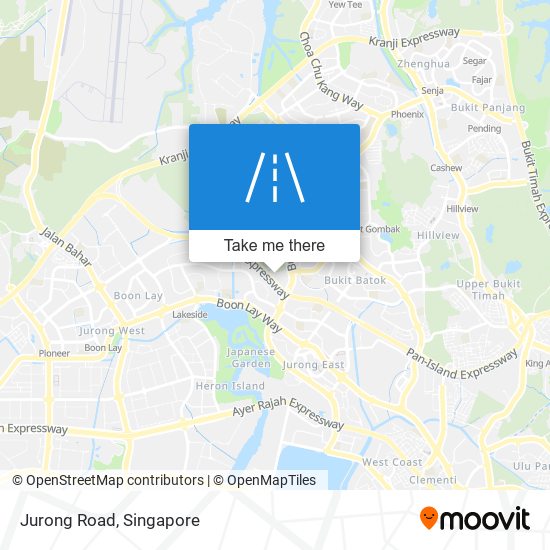 Jurong Road map