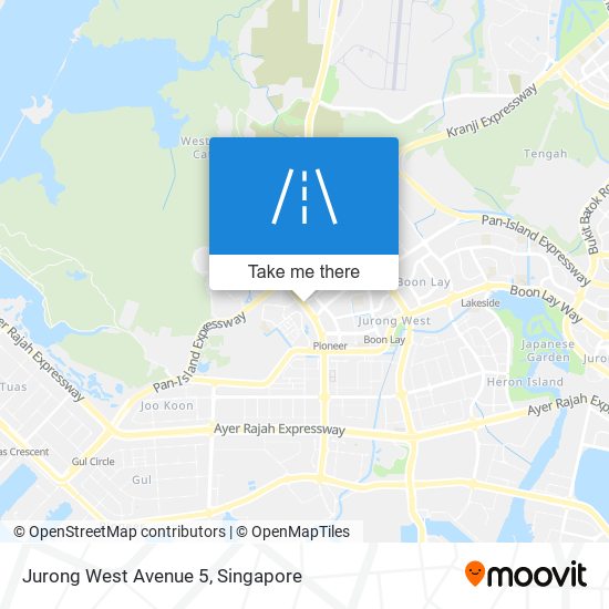 Jurong West Avenue 5地图