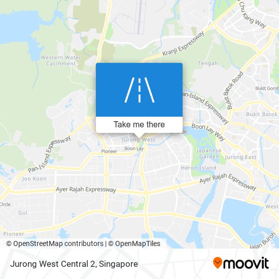 Jurong West Central 2 map