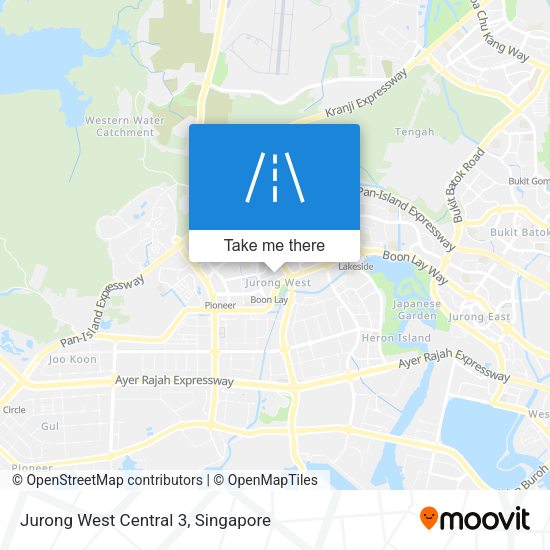 Jurong West Central 3 map