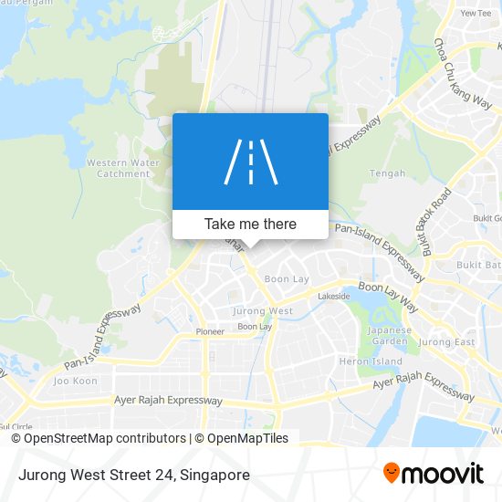 Jurong West Street 24 map