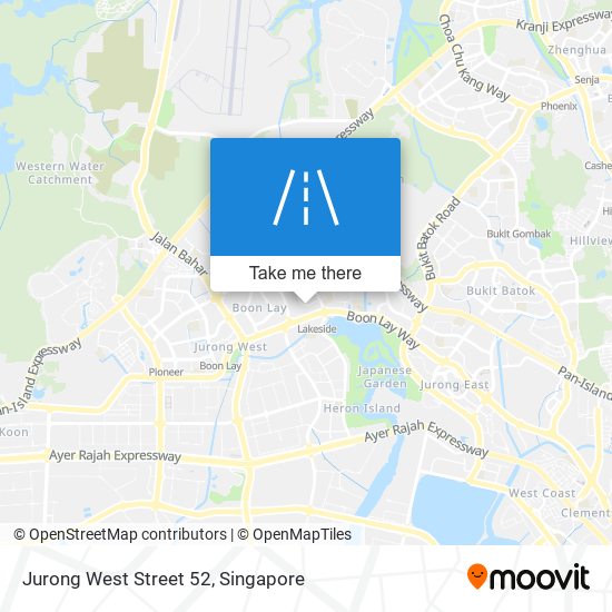 Jurong West Street 52 map