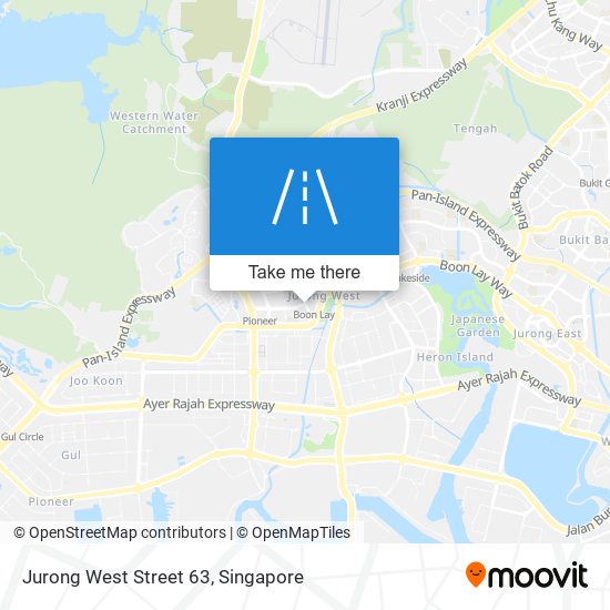 Jurong West Street 63 map