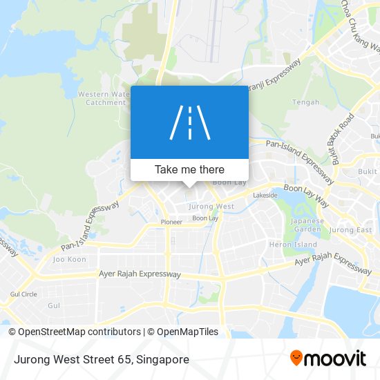 Jurong West Street 65 map