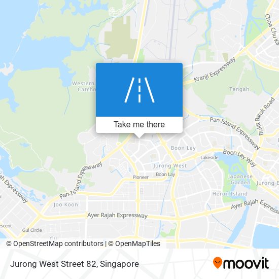 Jurong West Street 82 map