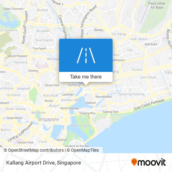 Kallang Airport Drive map