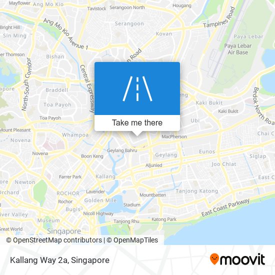 Kallang Way 2a map