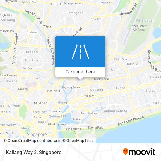 Kallang Way 3 map