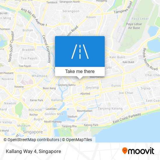 Kallang Way 4 map