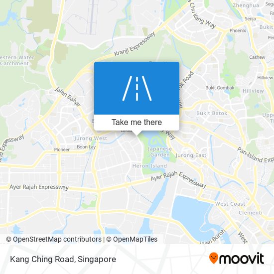Kang Ching Road地图