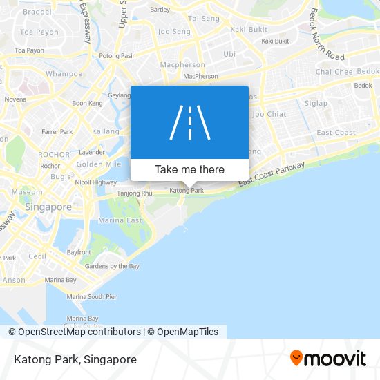 Katong Park map