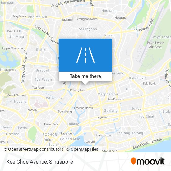 Kee Choe Avenue map
