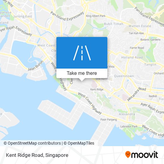 Kent Ridge Road map