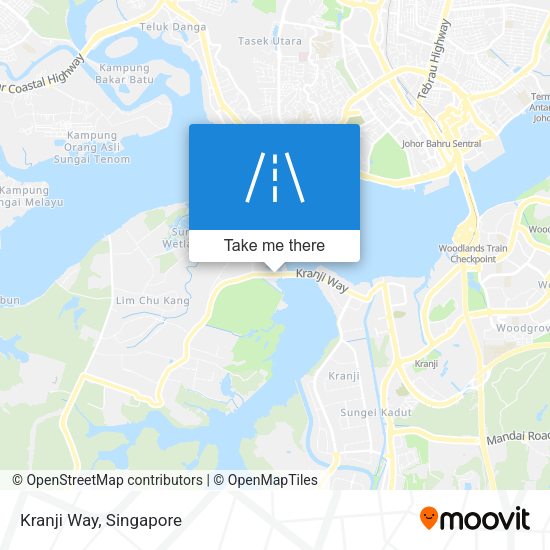 Kranji Way map