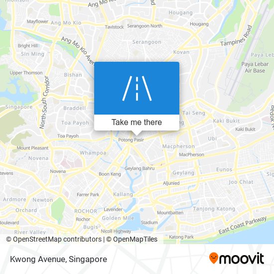 Kwong Avenue map