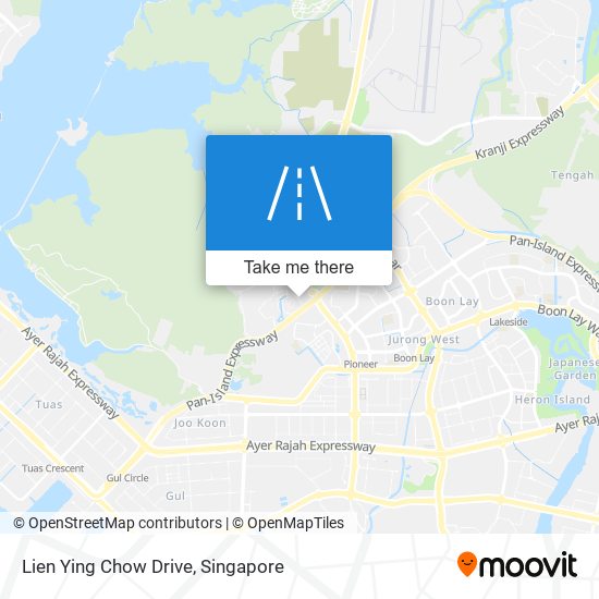 Lien Ying Chow Drive map