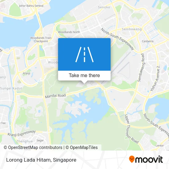 Lorong Lada Hitam地图