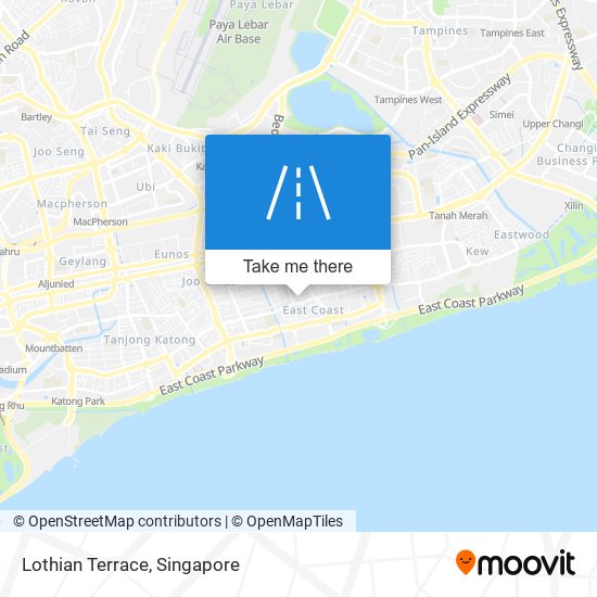 Lothian Terrace map