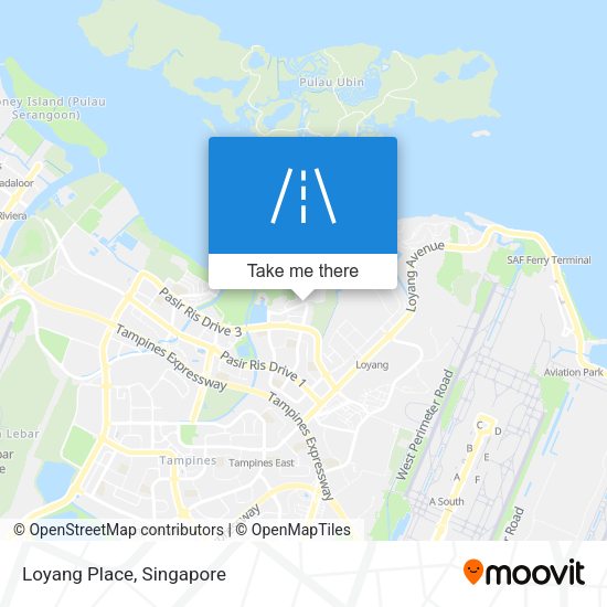 Loyang Place map