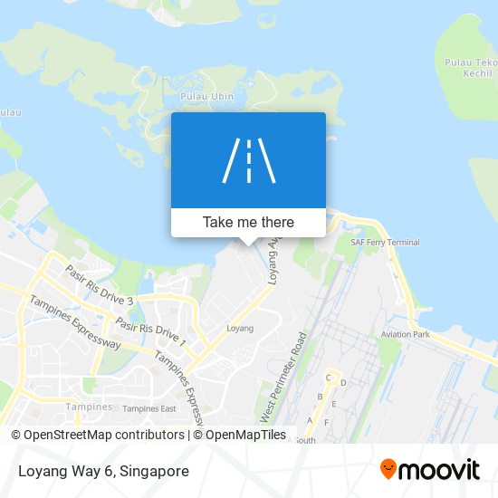 Loyang Way 6 map