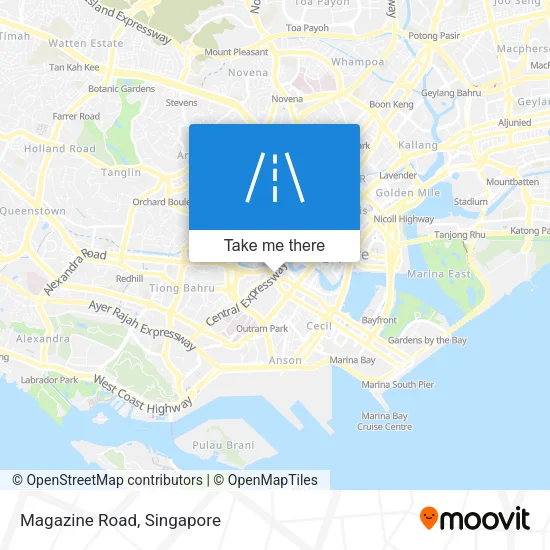 Magazine Road map