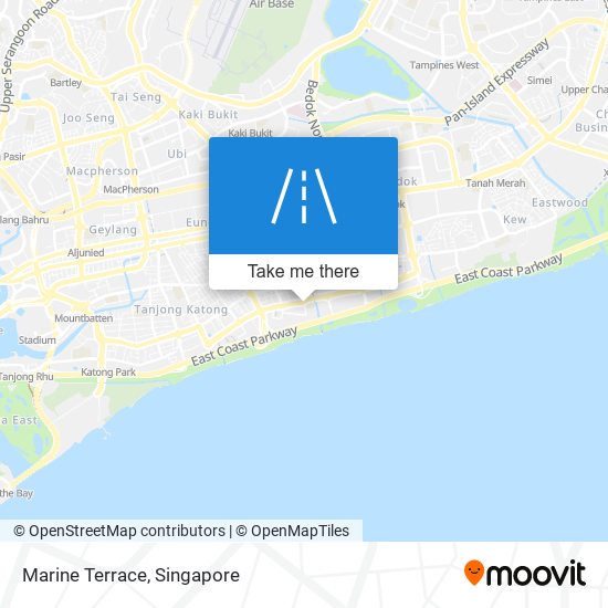 Marine Terrace map