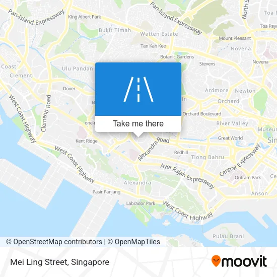 Mei Ling Street map