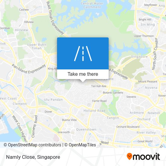 Namly Close map