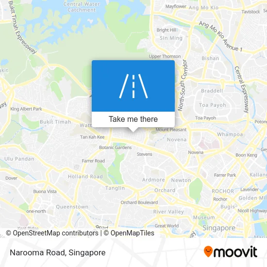 Narooma Road map